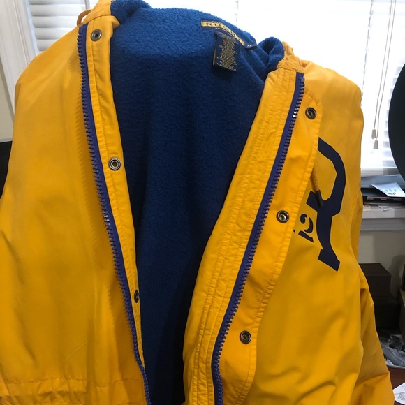 Ralph Lauren Rugby Yellow Stadium Coat XL - Picture 2 of 8
